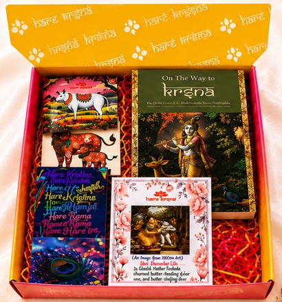 Hare Krsna Attires Open Devotional Gift Box
