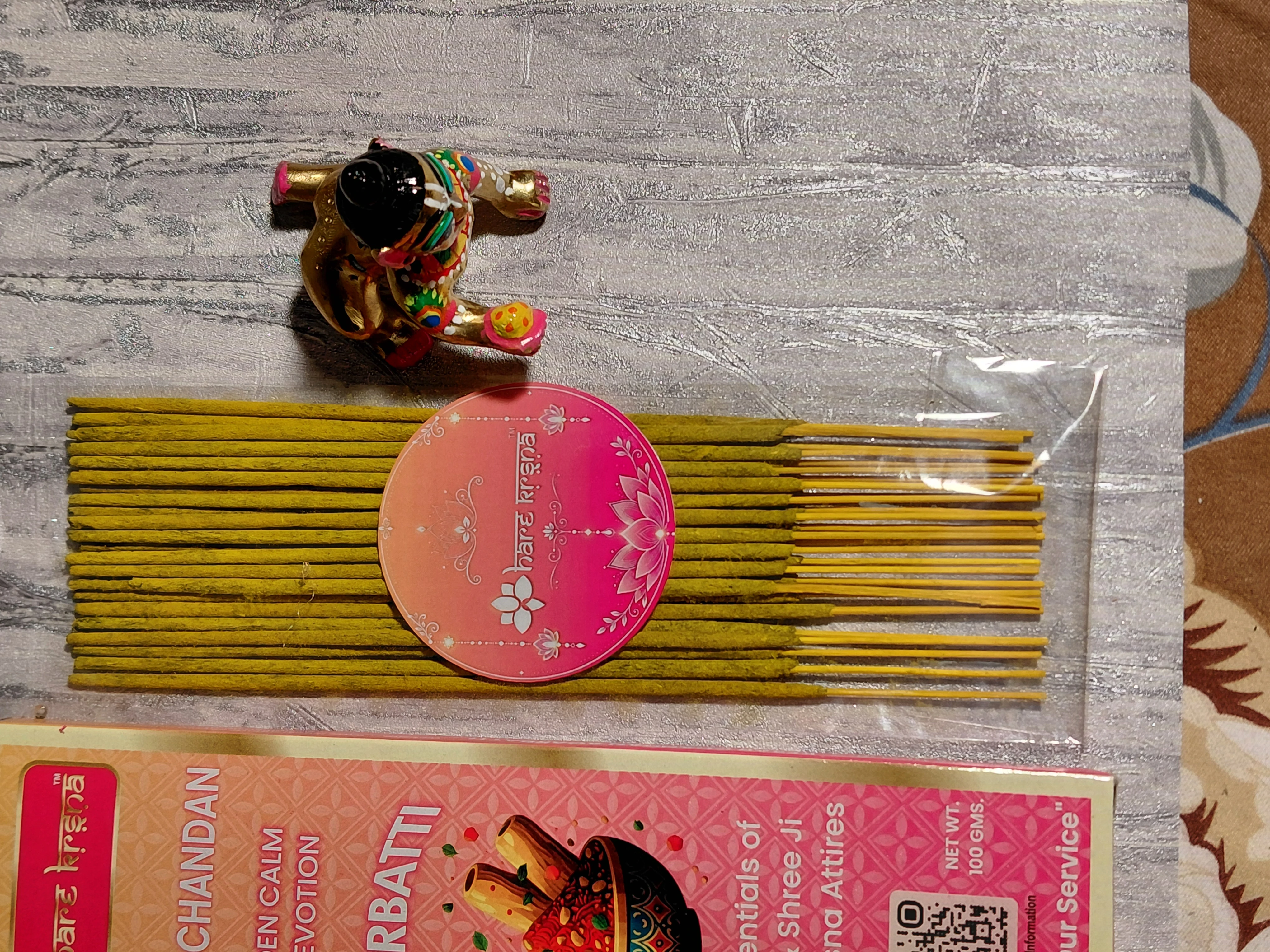 Divine Vrindavan Flora Agarbatti – Premium Incense Sticks Collection angle 3