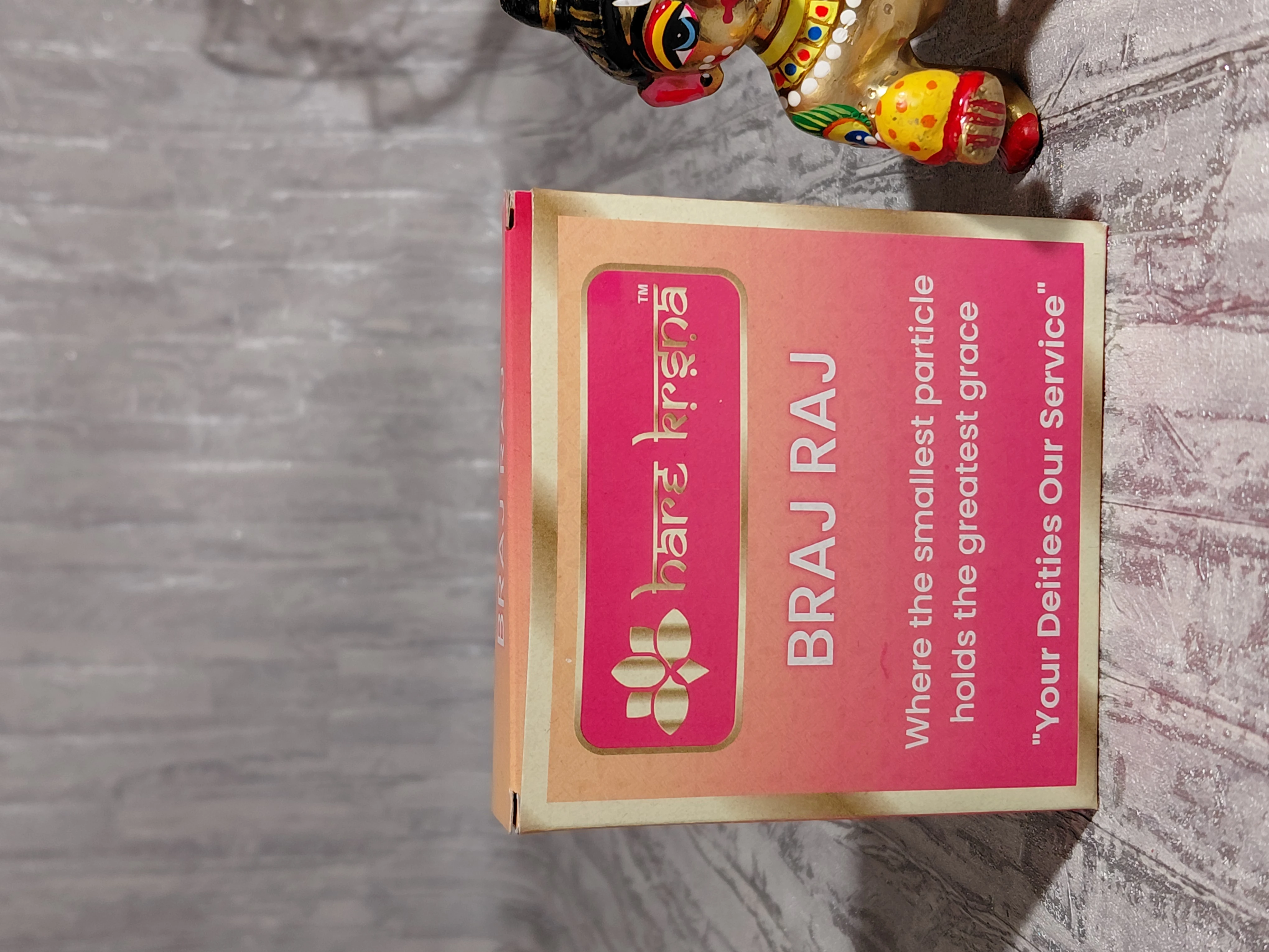 Sri Vrindavan Braj Raj – Sacred Holy Dust angle 2