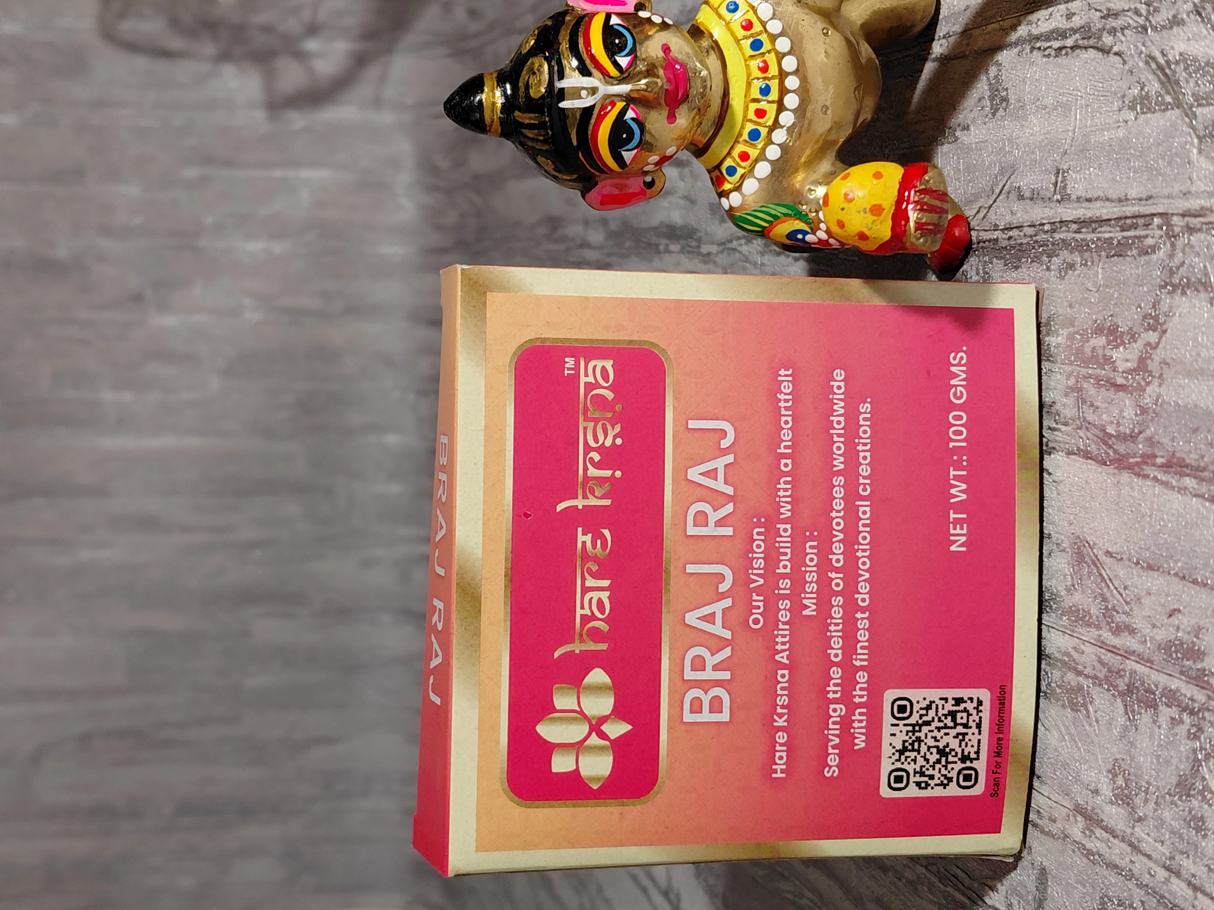 Sri Vrindavan Braj Raj – Sacred Holy Dust angle 3