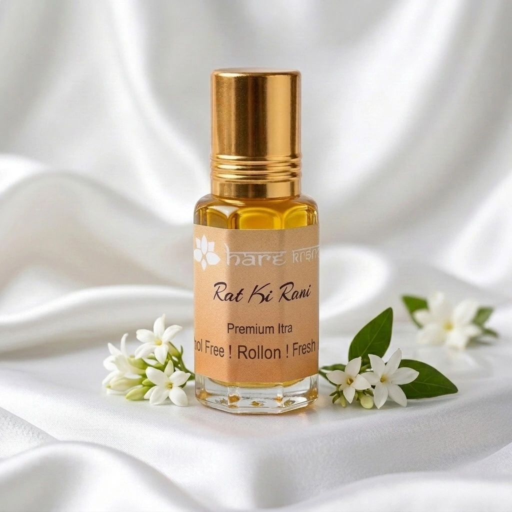 Alcohol Free Perfumes ( Itra ) By Hare Krsna Attires - Sacred Non-Alcoholic Prabhu Sukharth Itra for Deity Seva | Hare Krsna Attires