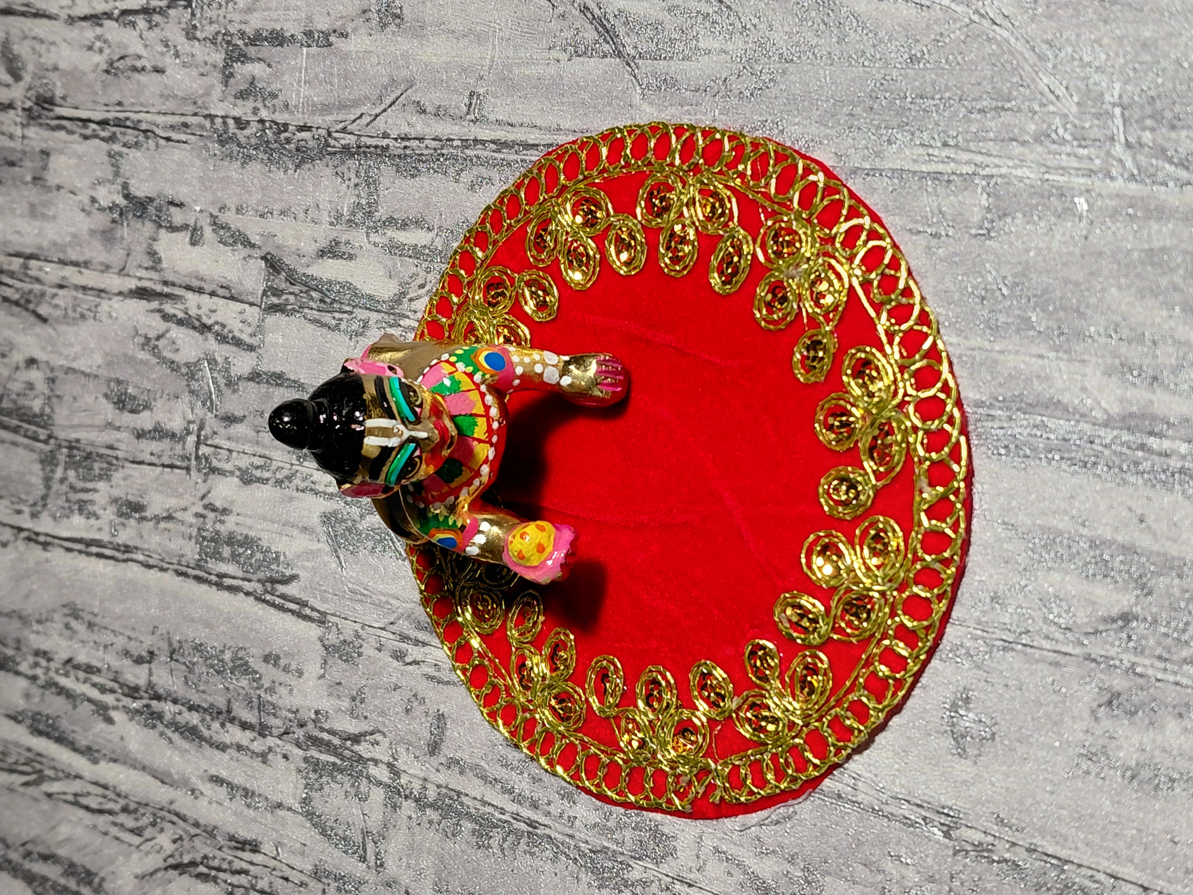 Madhurya Temple Cloth (Mandir Aasan) angle 2
