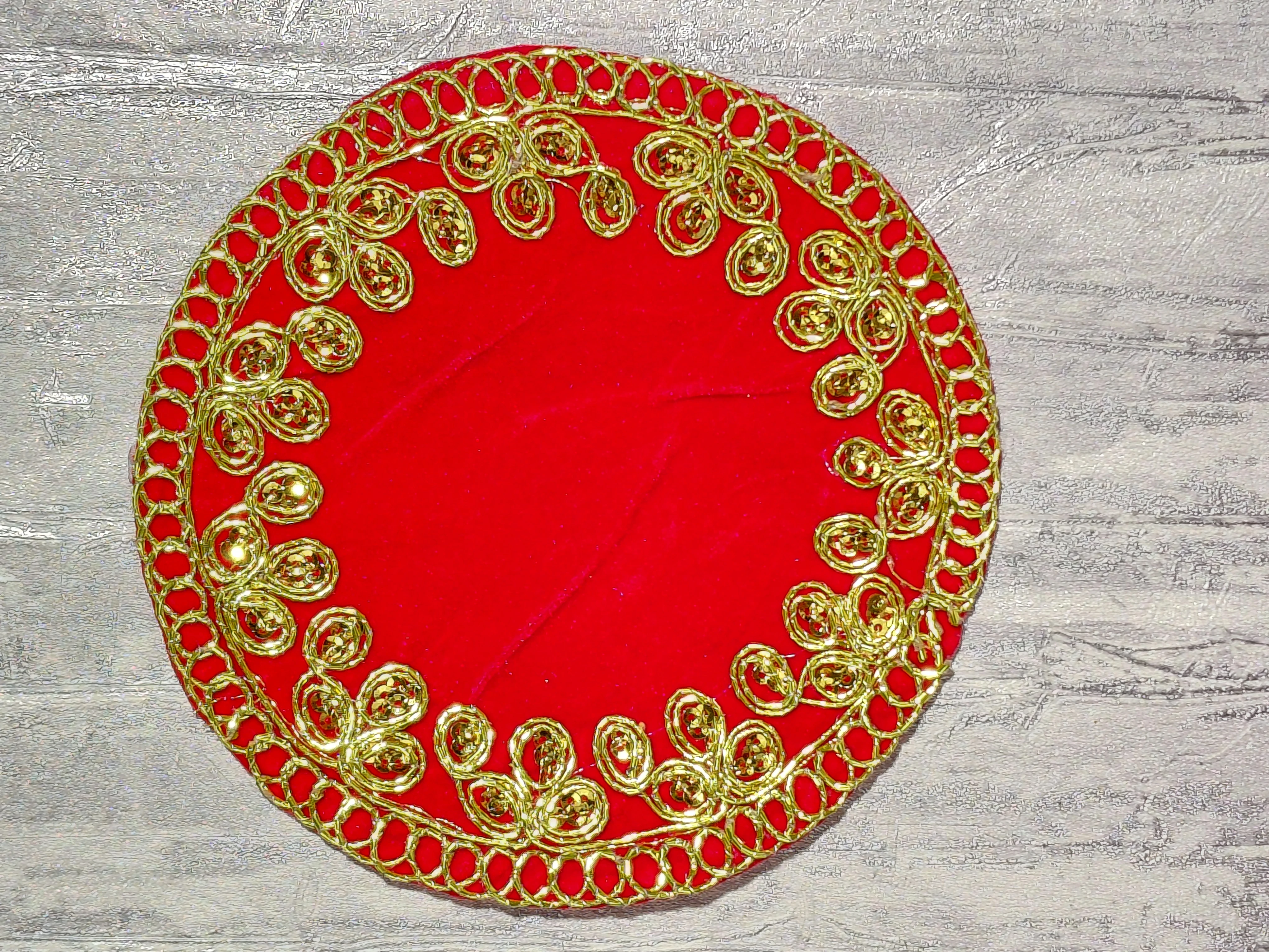Madhurya Temple Cloth (Mandir Aasan) angle 6
