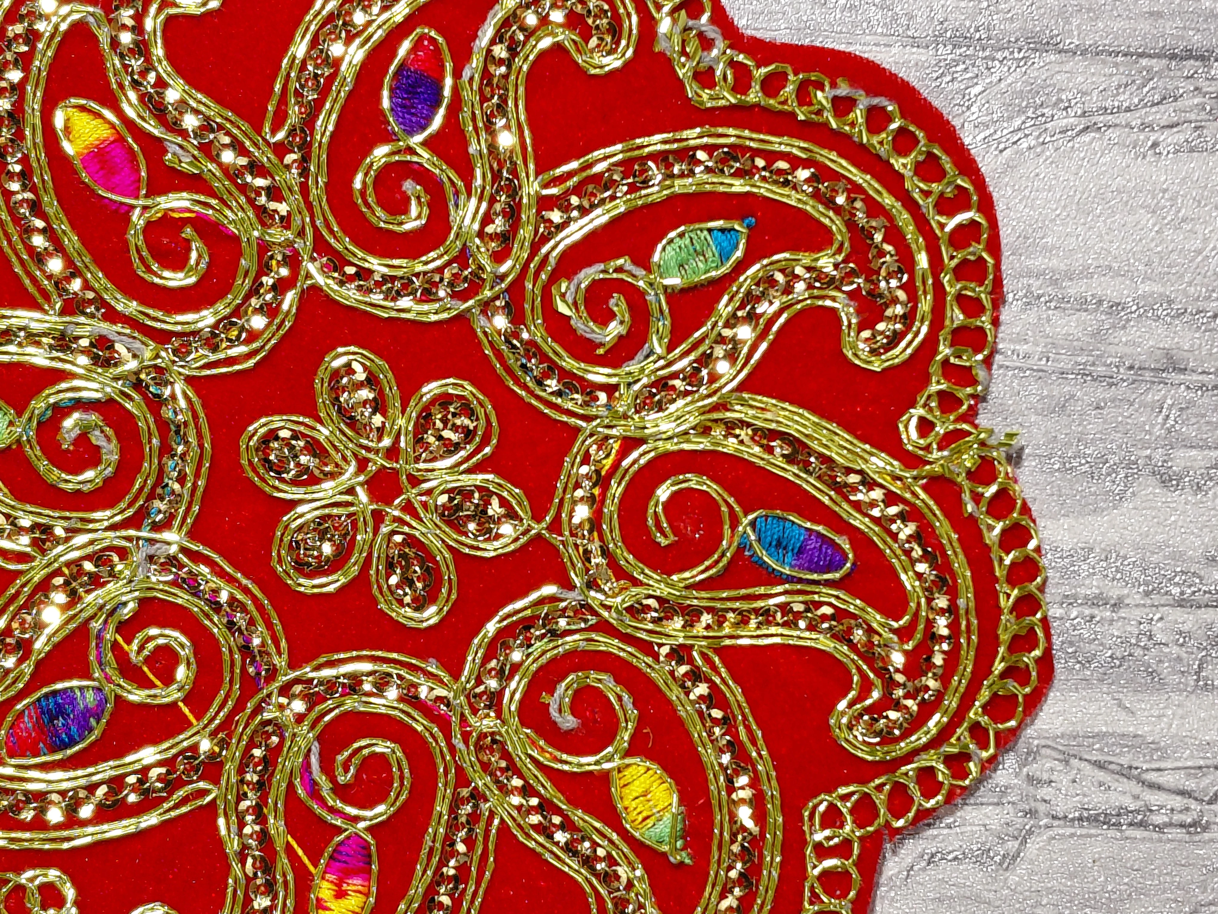 Madhvika Temple Cloth (Mandir Aasan) angle 5
