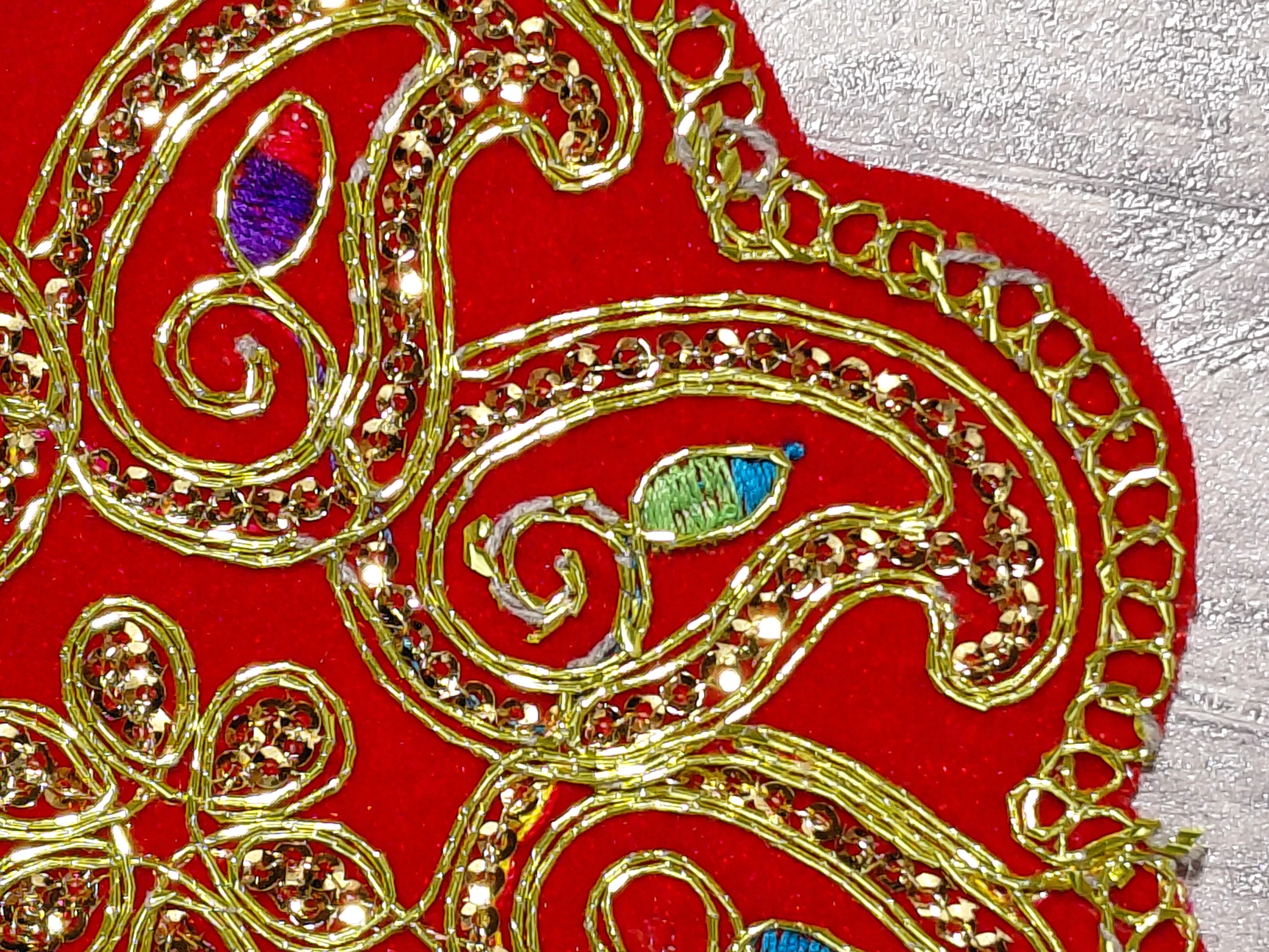 Madhvika Temple Cloth (Mandir Aasan) angle 6
