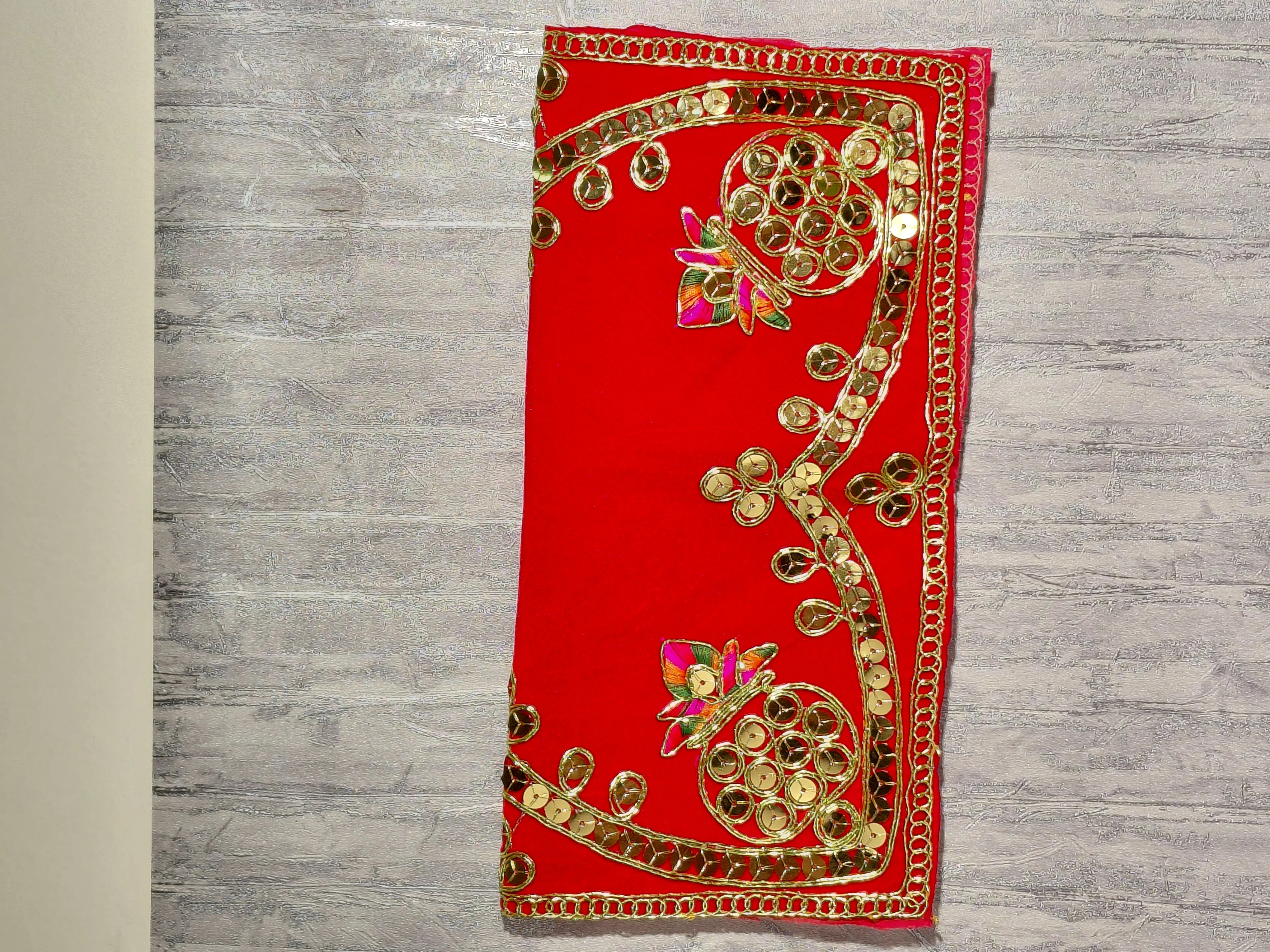 Prema Kunj Aasanam – Temple & Altar Cloth angle 4