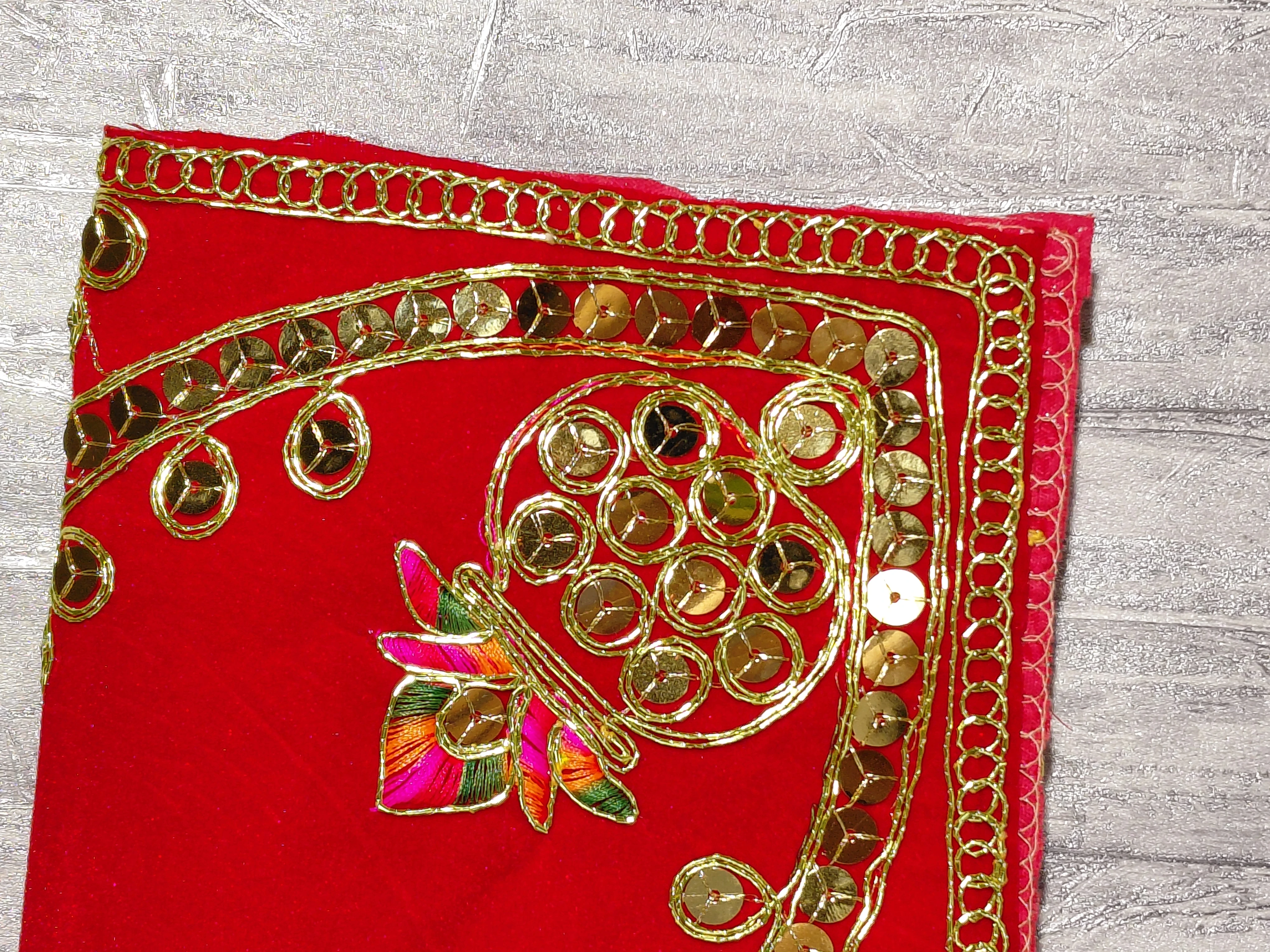 Prema Kunj Aasanam – Temple & Altar Cloth angle 5