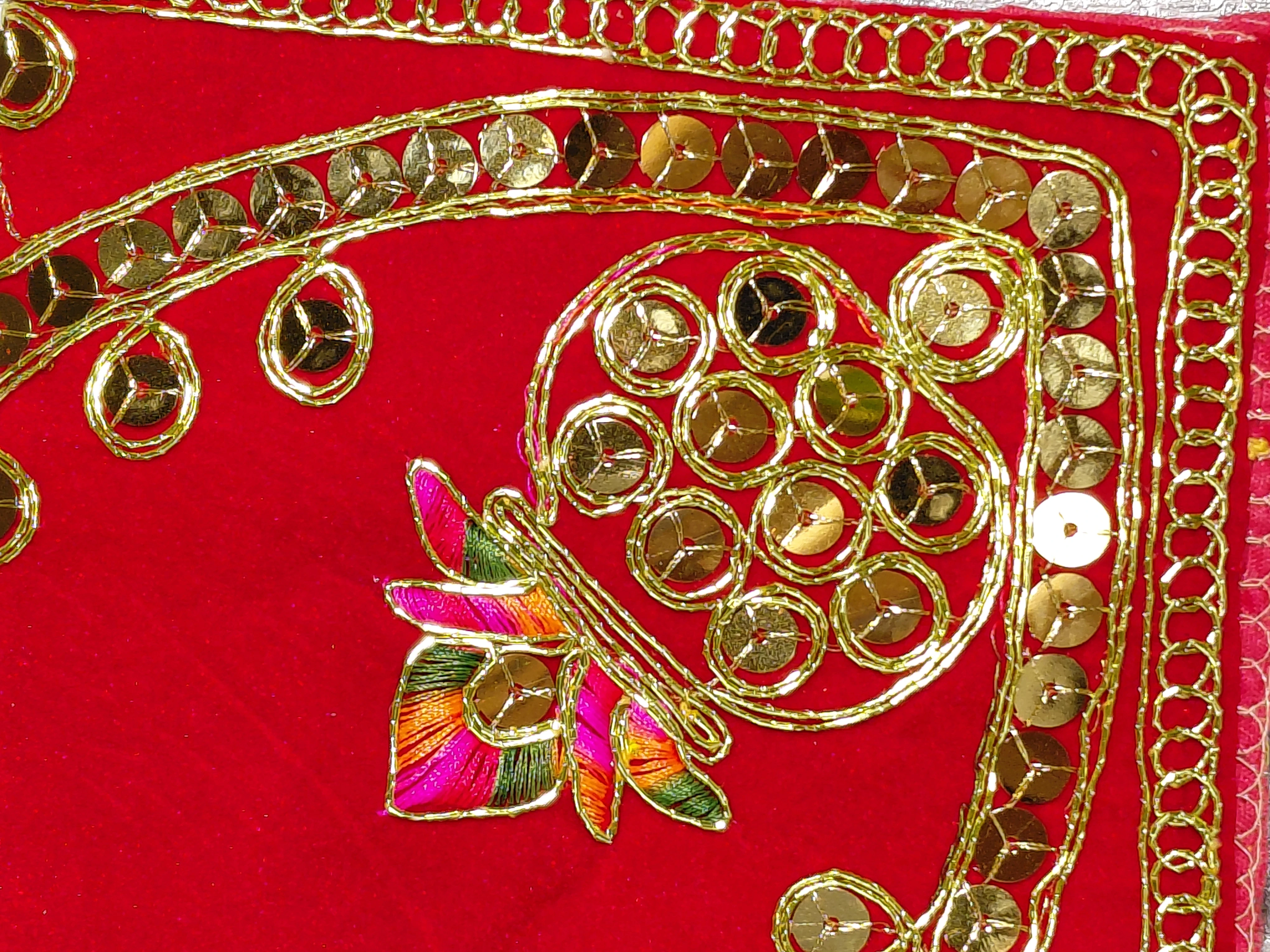 Prema Kunj Aasanam – Temple & Altar Cloth angle 6