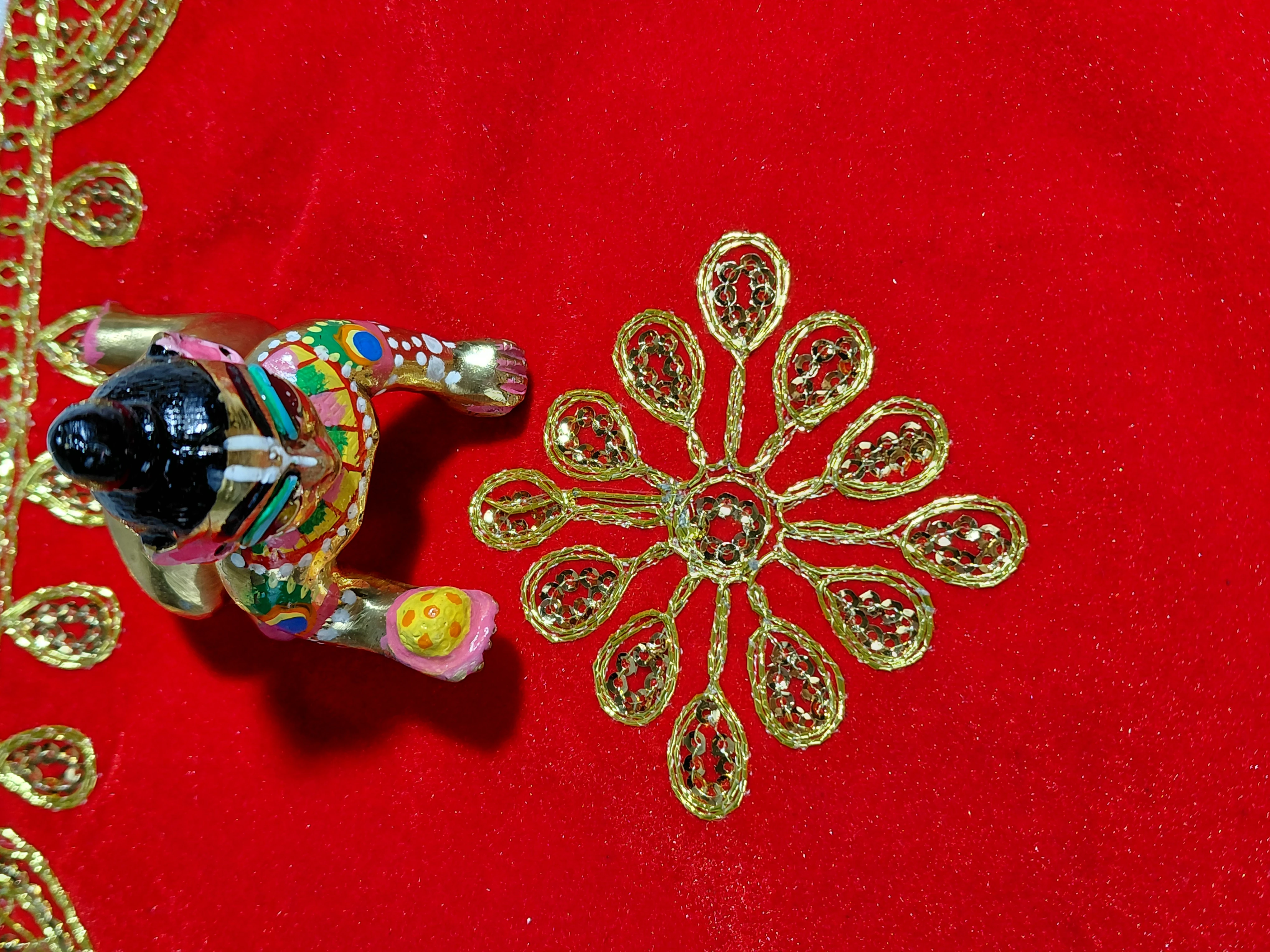 PriyaKunj Temple Cloth (Mandir Aasan) angle 4