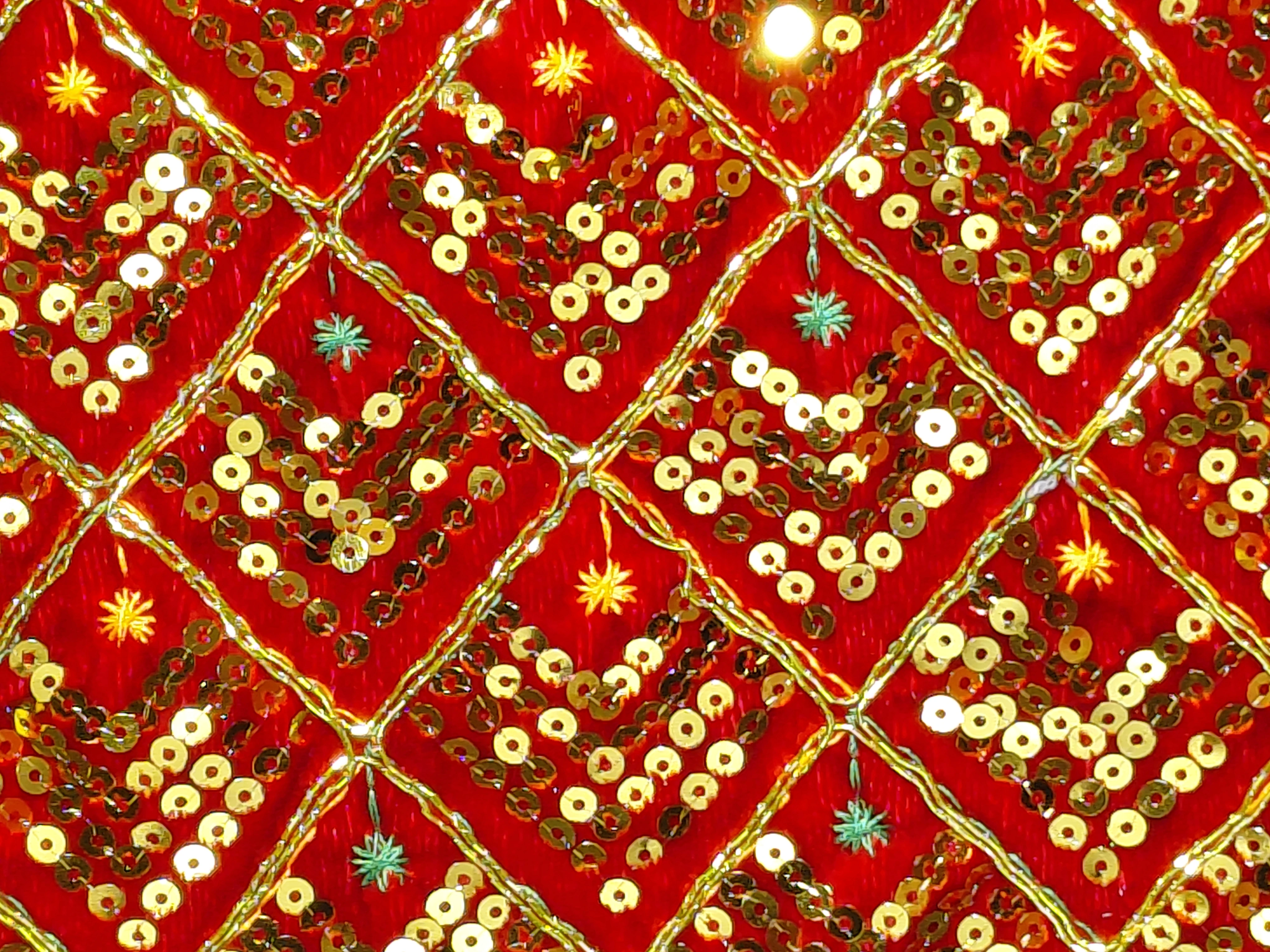 Priyava Temple Cloth (Mandir Aasan) angle 3