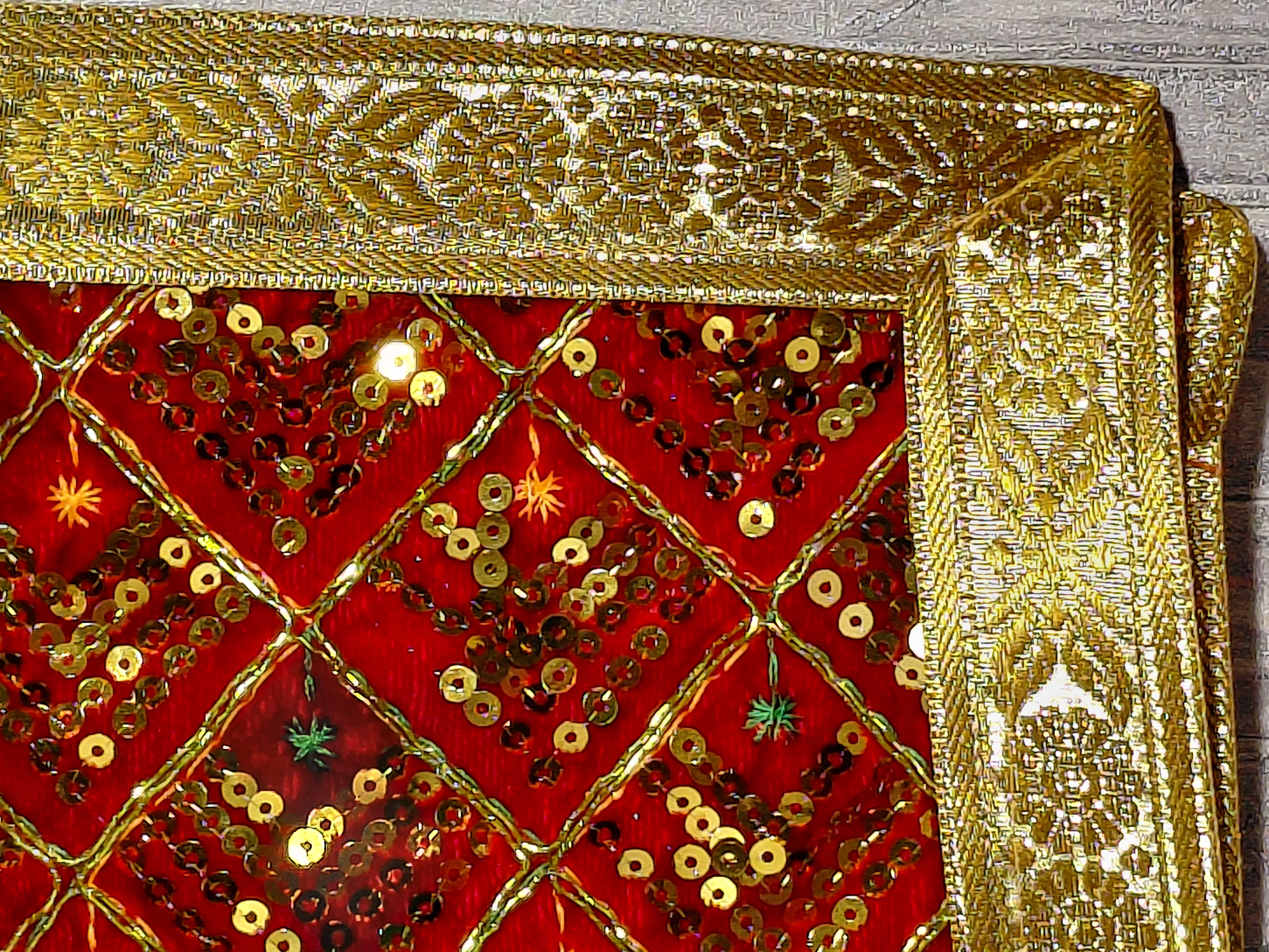 Priyava Temple Cloth (Mandir Aasan) angle 4