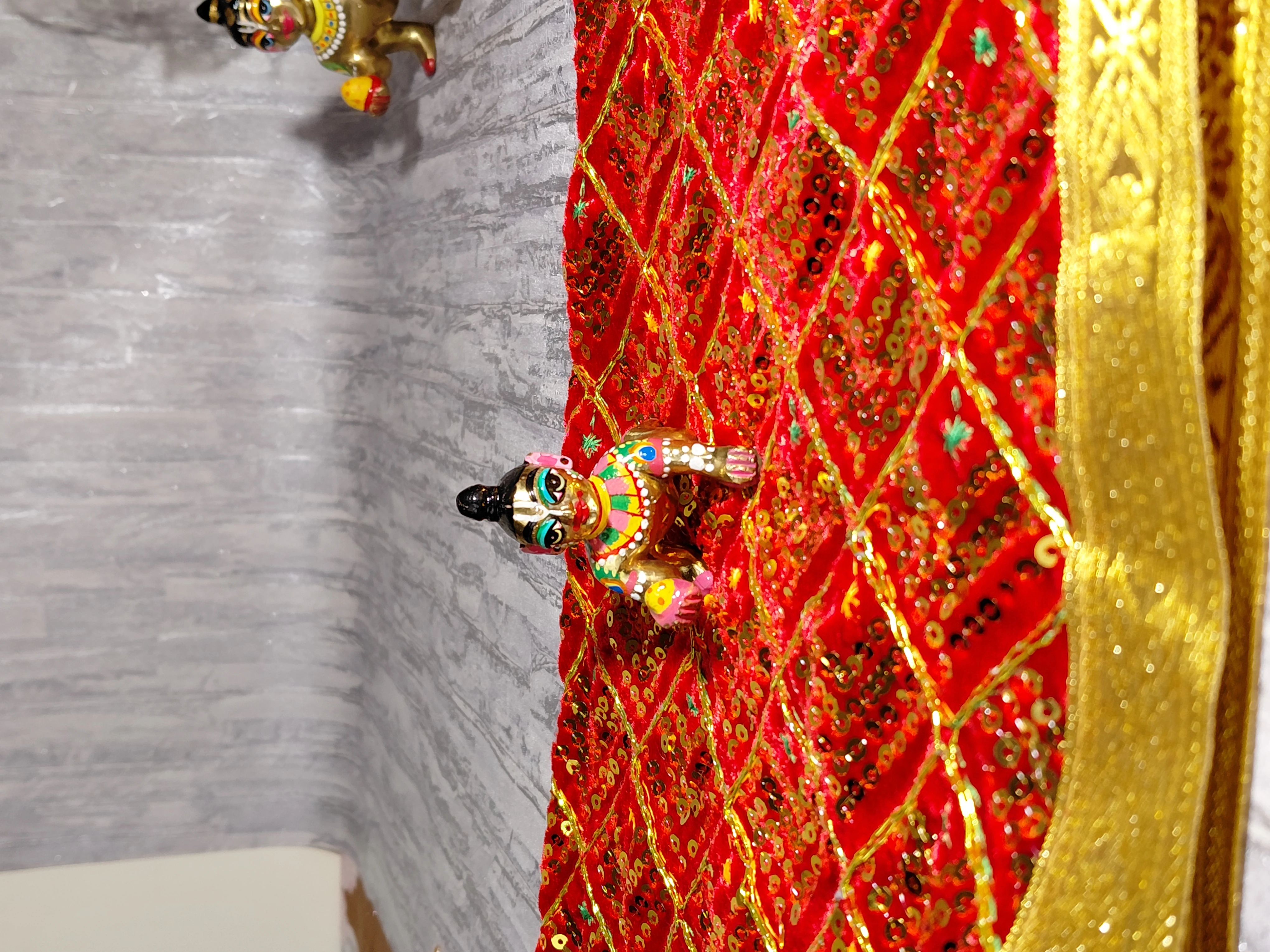 Priyava Temple Cloth (Mandir Aasan) angle 7