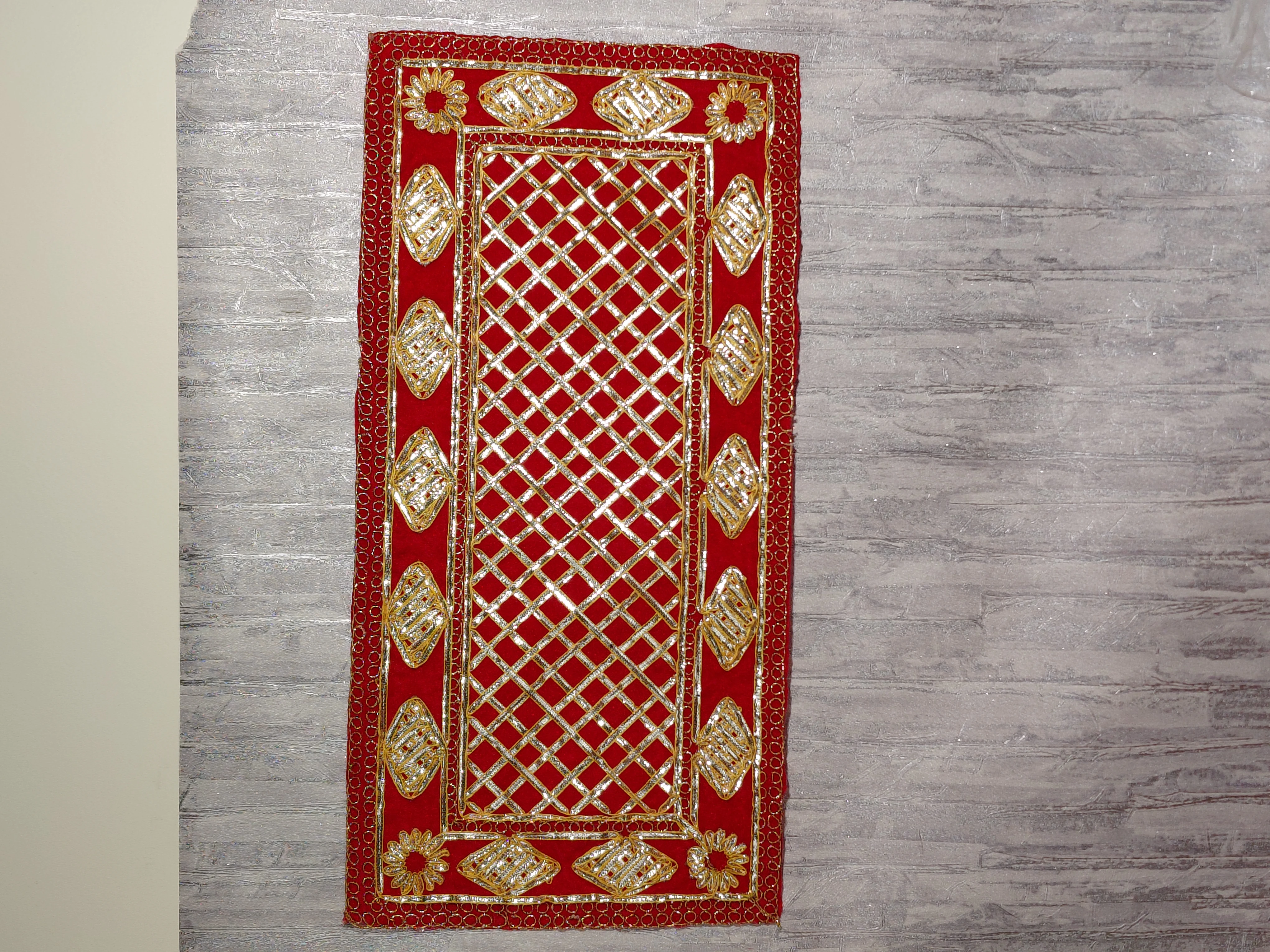 RasVallabh Temple Cloth (Mandir Aasan) angle 4