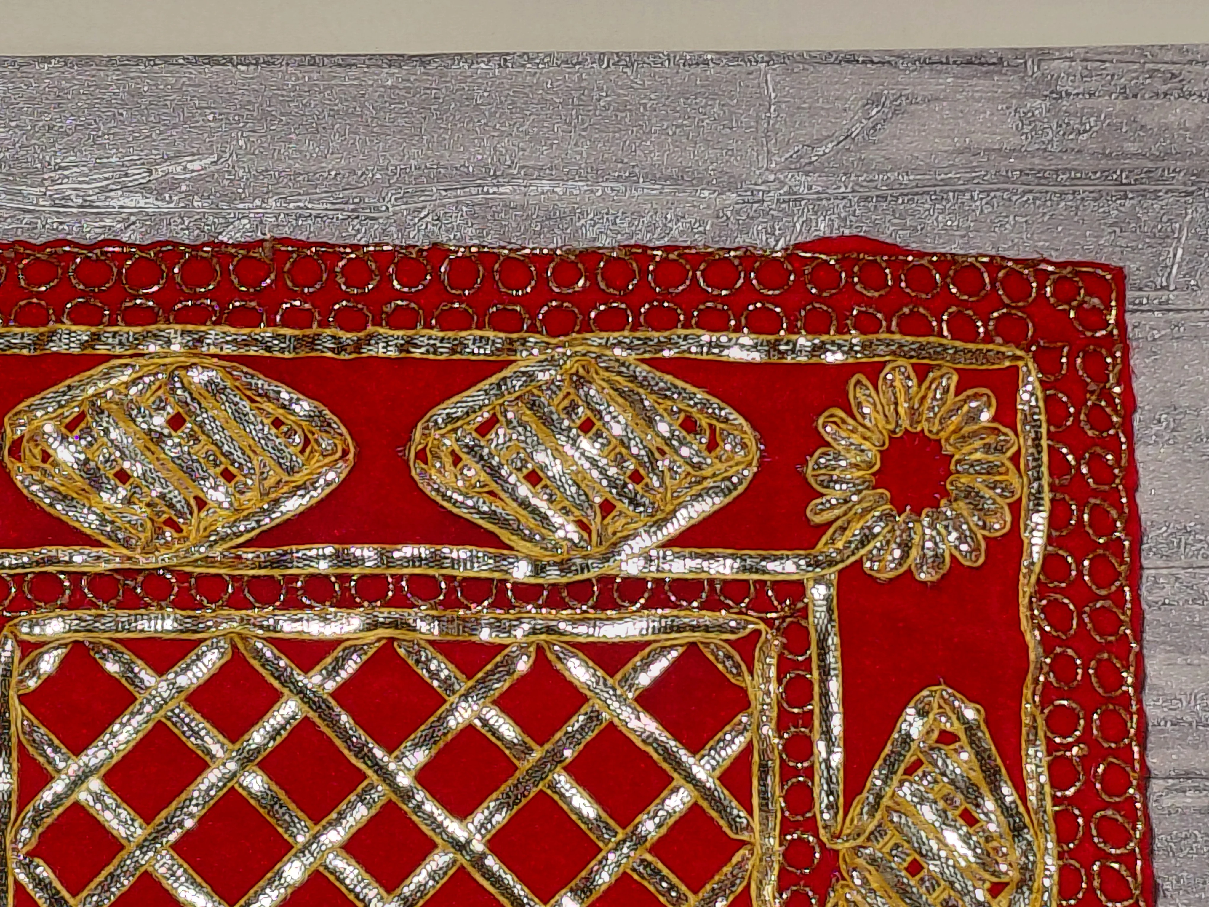 RasVallabh Temple Cloth (Mandir Aasan) angle 6
