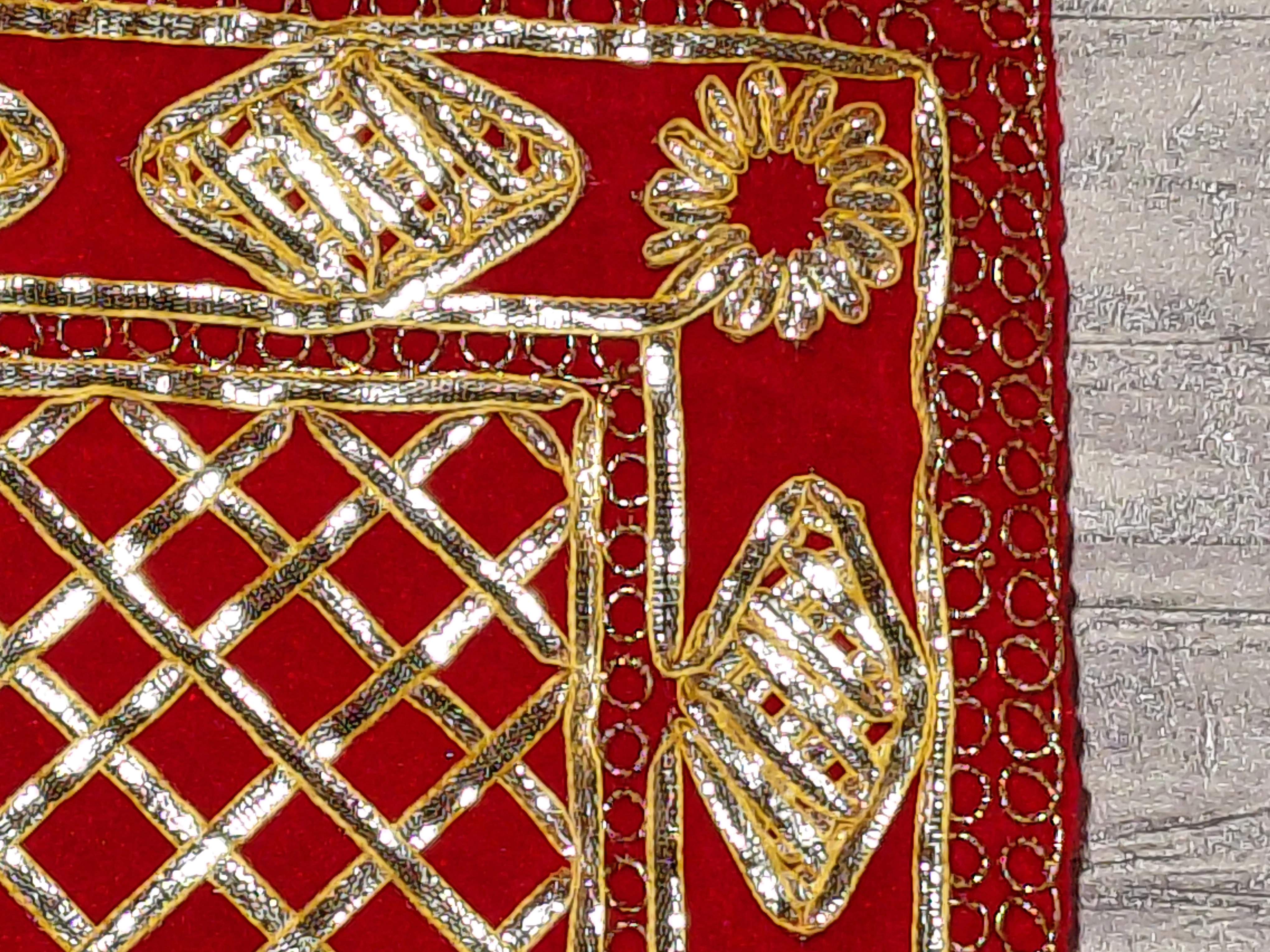 RasVallabh Temple Cloth (Mandir Aasan) angle 8