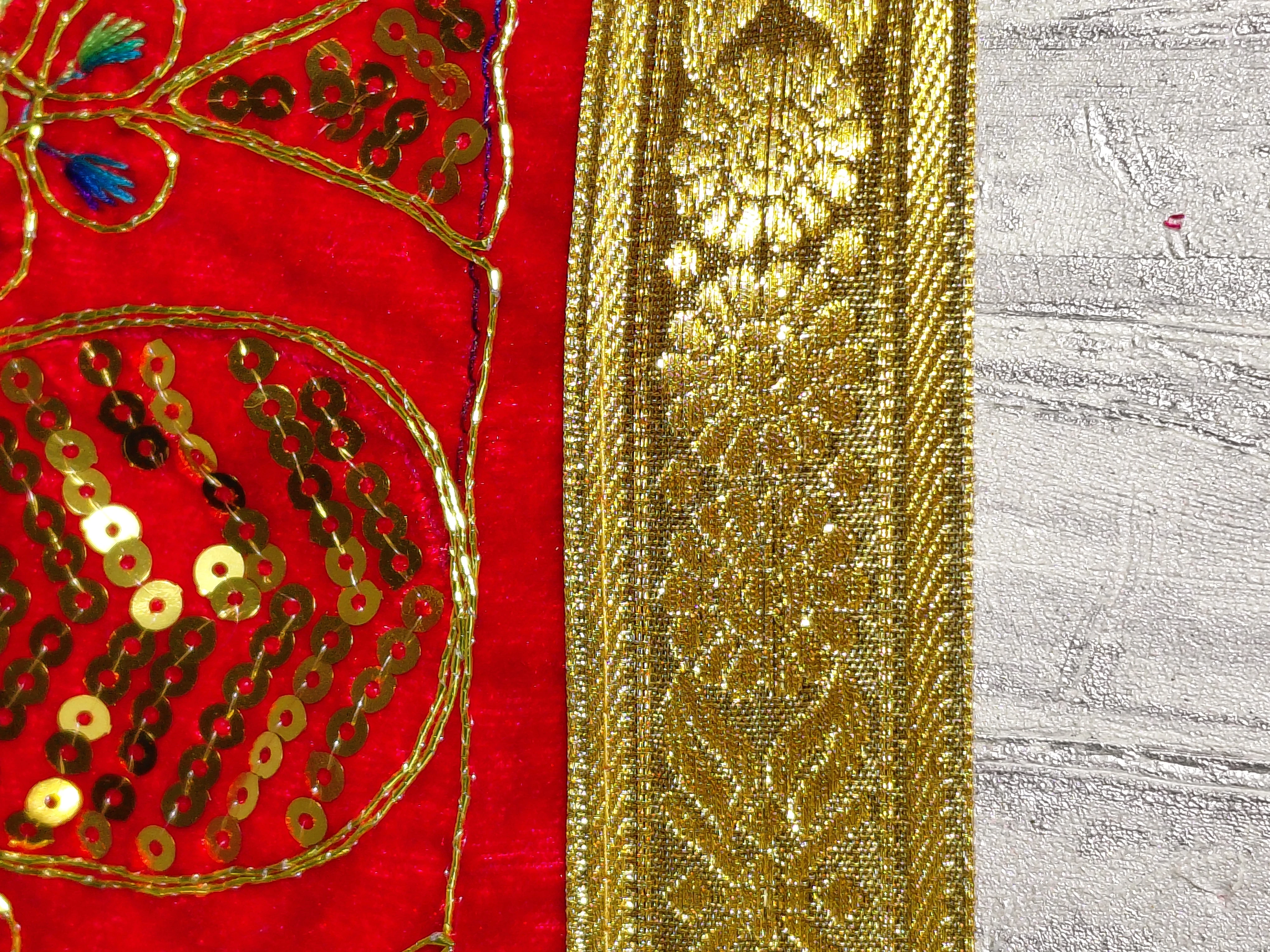 Shyam Priya Temple Cloth (Mandir Aasan) angle 6