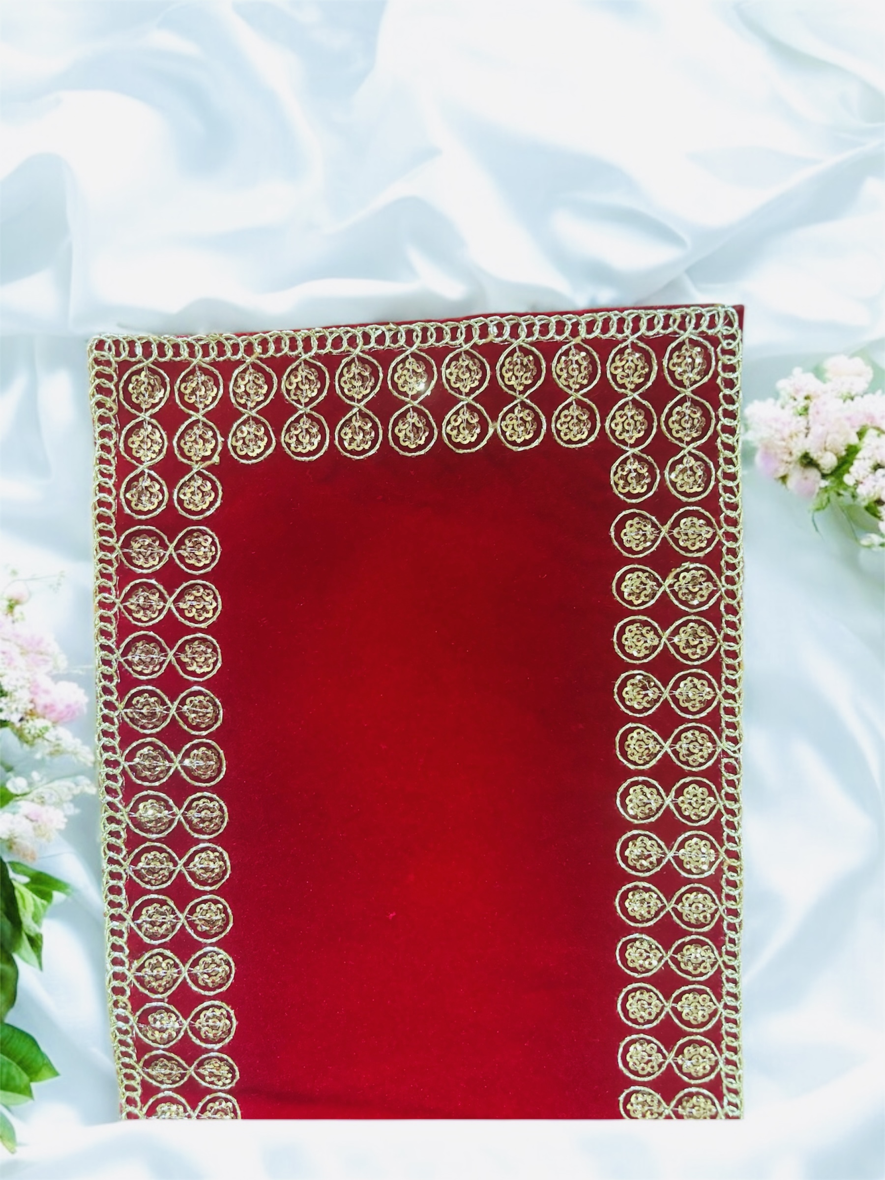 Manjari Seva Aasan  ( Temple / Altar Cloth ) thumbnail 2