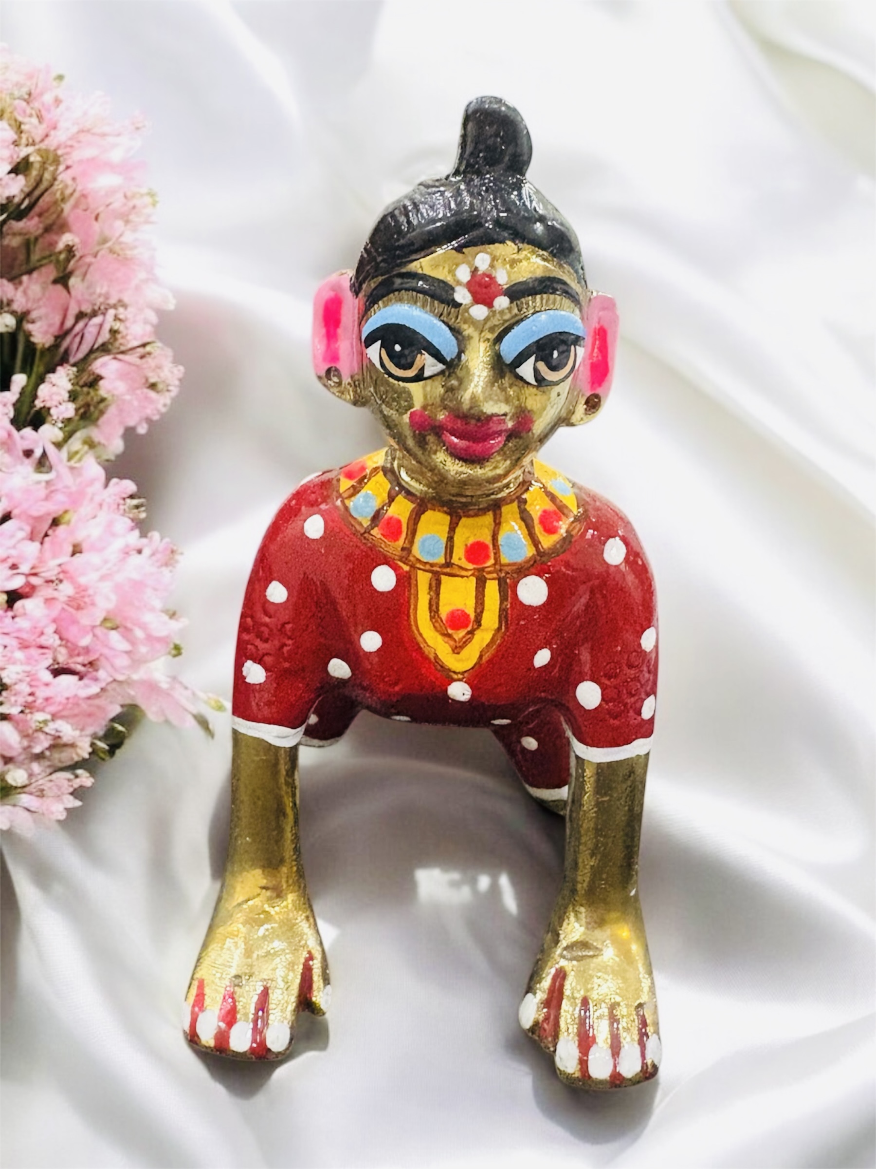 Ashtadhatu Srimati Radha Rani Deity or Vigraha