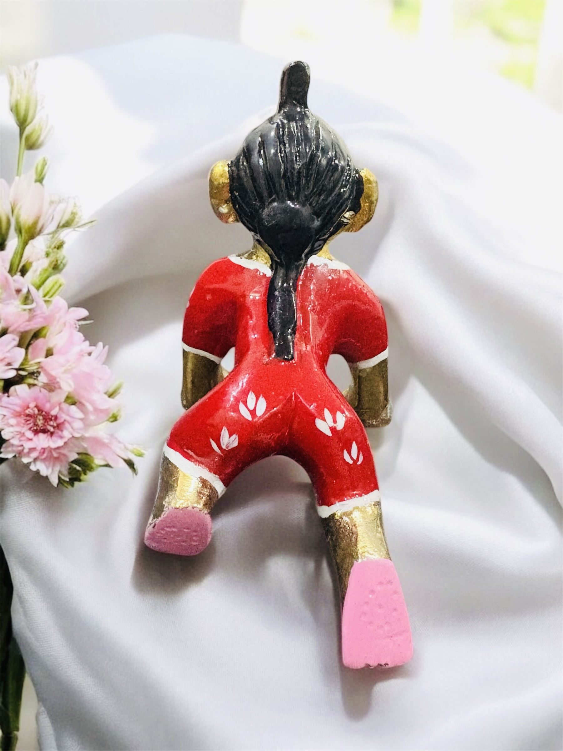 Ashtadhatu ( Heavy)  Srimati Radha Rani Deity or Vigraha thumbnail 2