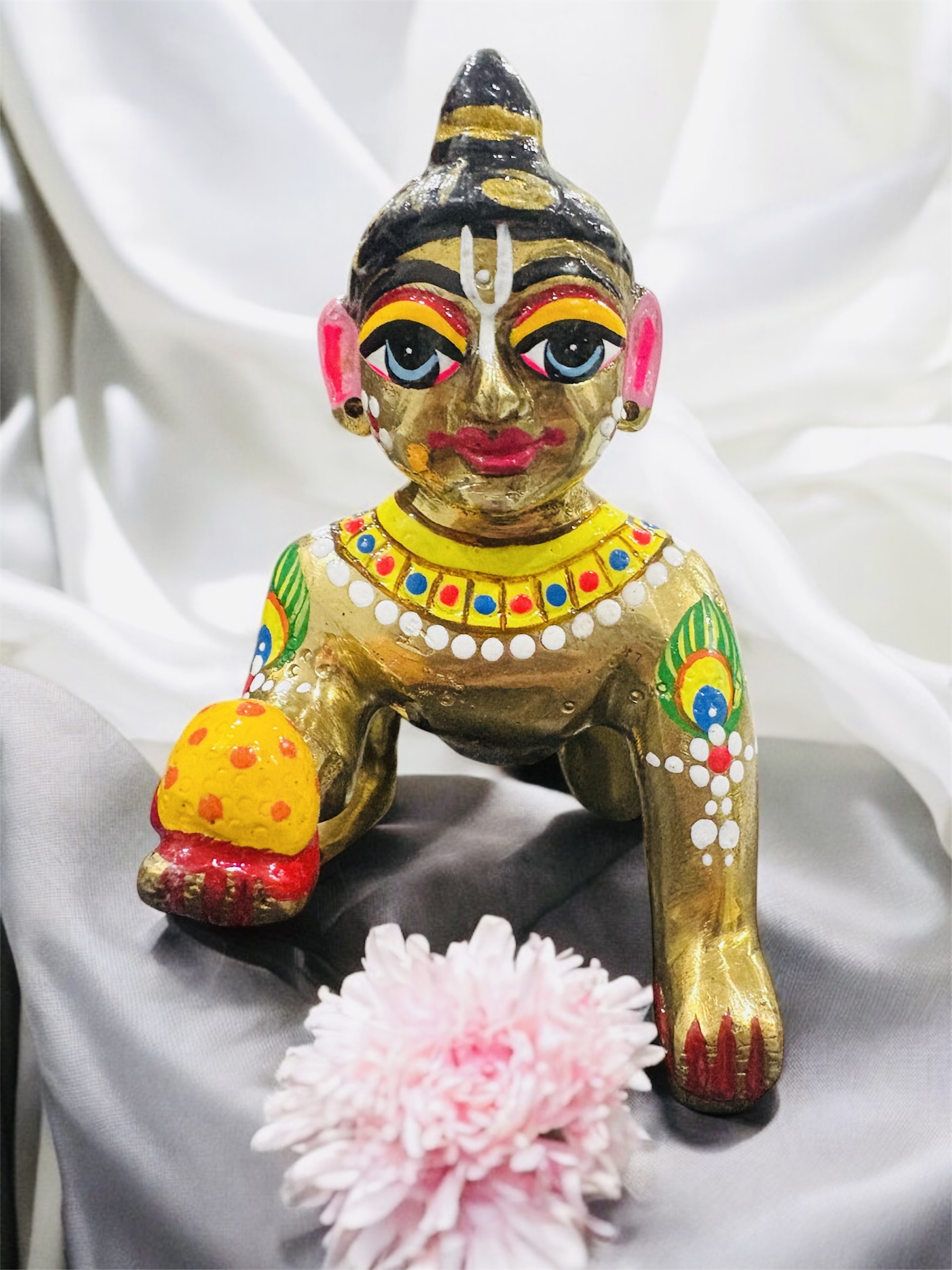 Ashtadhatu ( Heavy ) Laddu Gopal Ji Deity or Vigraha