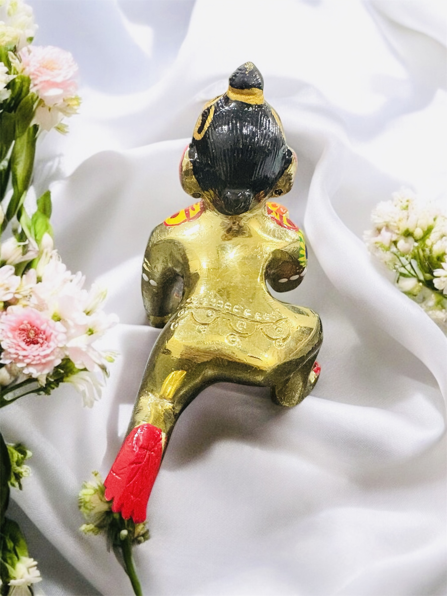 Laddu Gopal Ji ( Heavy , Shiny ) Deity or  Vigraha thumbnail 2