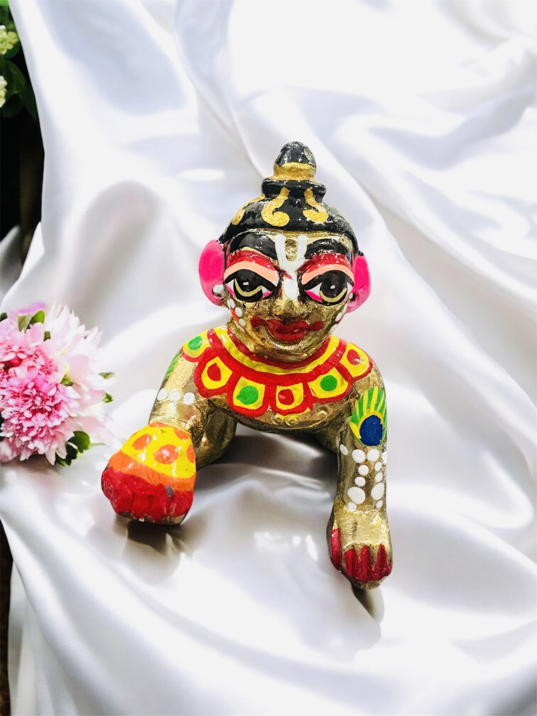 Laddu Gopal Ji Deity or Vigraha ( Ashtadhatu / heavy & Shiny )