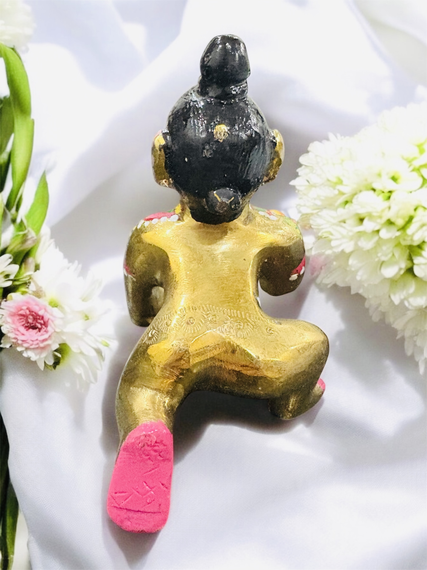 Laddu Gopal Ji ( Ashtadhatu / Heavy , Shiny Deity or Vigraha ) thumbnail 2