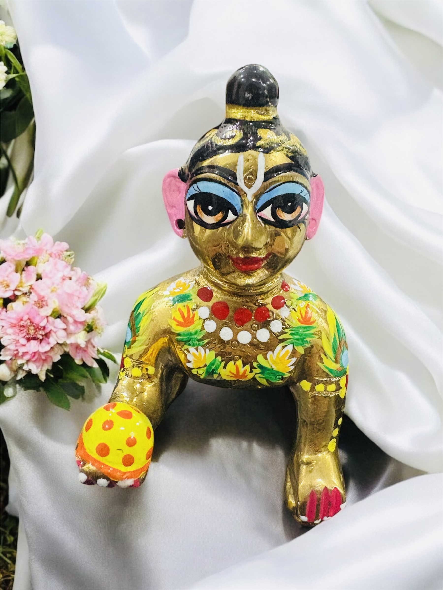 Laddu Gopal Ji Deity or Vigraha ( Ashtadhatu / Heavy & Shiny )