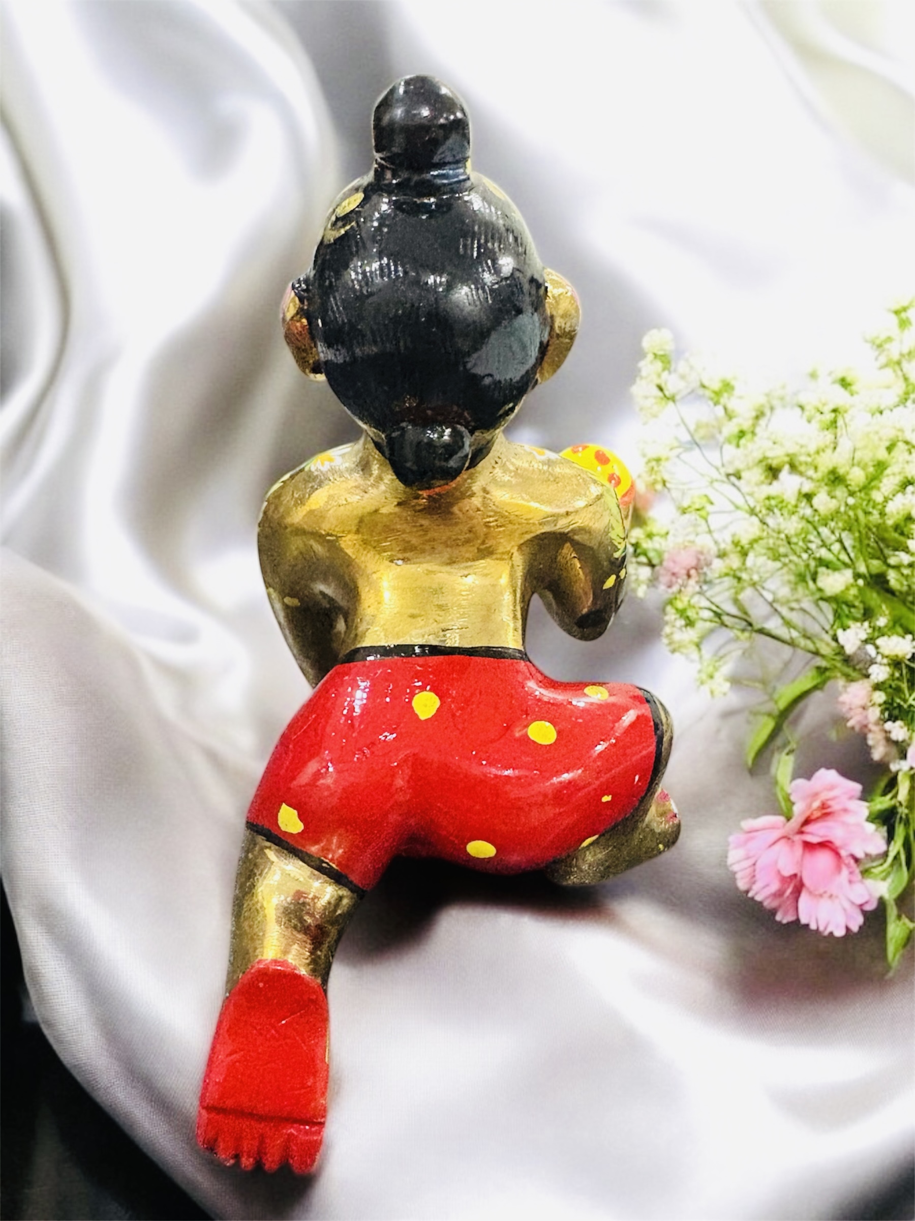 Laddu Gopal Ji Deity or  Vigraha ( Ashtadhatu / Heavy & Shiny ) thumbnail 2