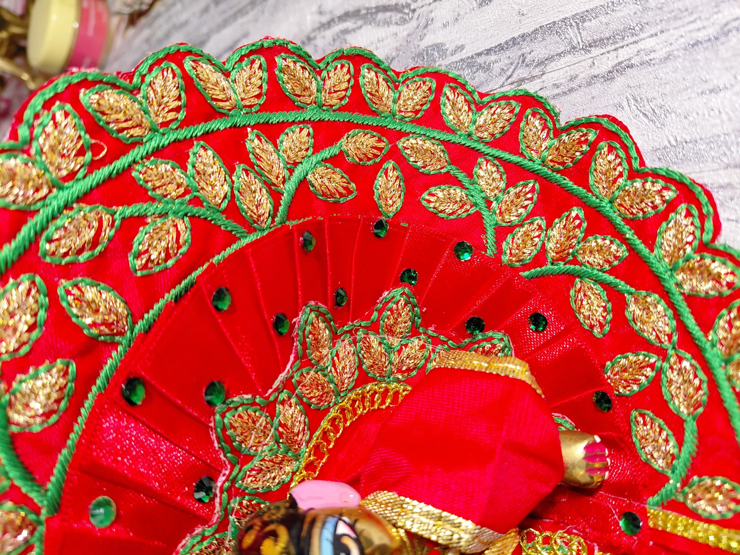 Amoha Poshak - Handcrafted Designer Radha Krishna & Laddu Gopal Poshak Dress | Hare Krsna Attires