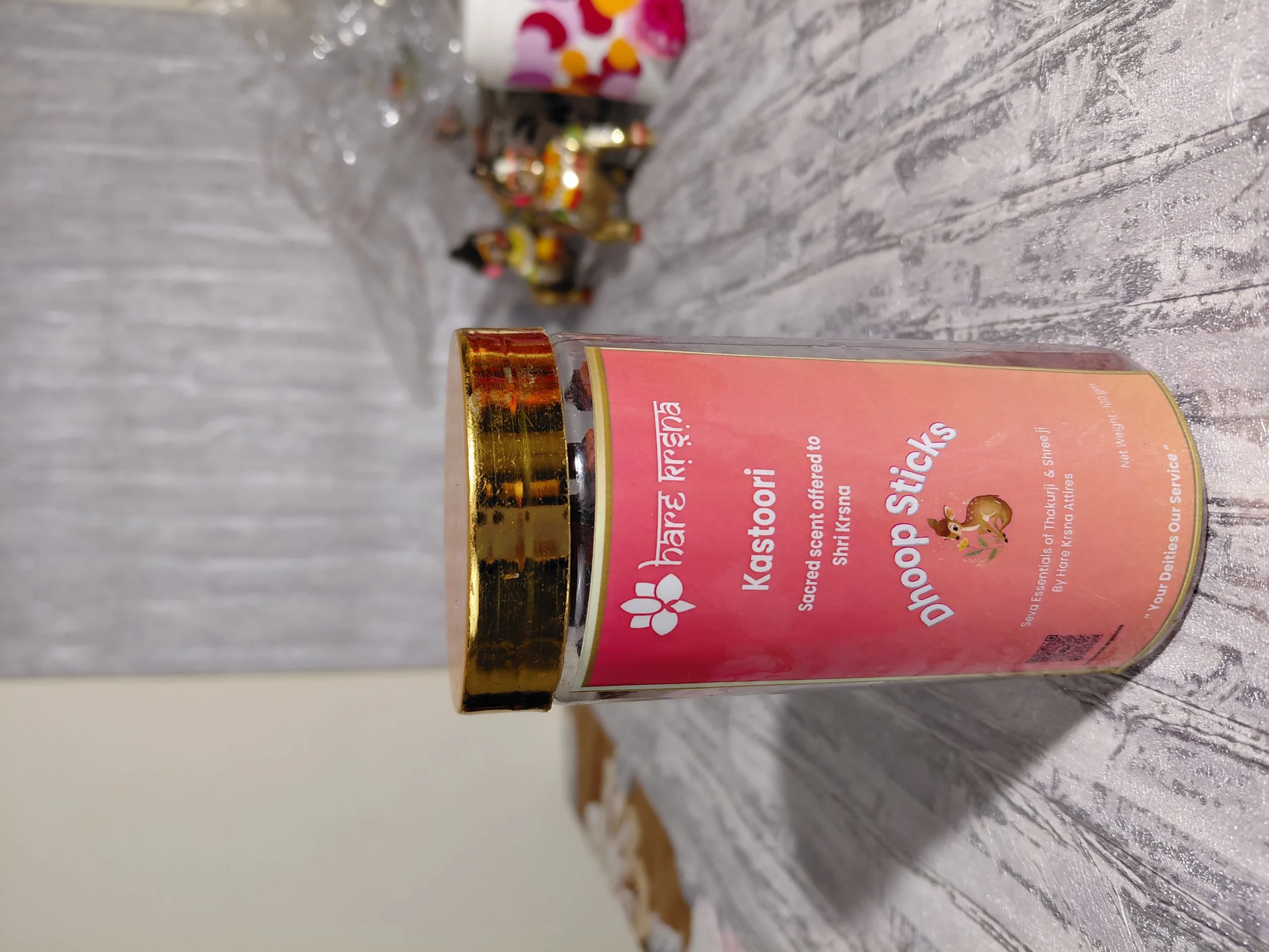 Hare Kṛṣṇa Attires Premium Dhoop Sticks angle 8