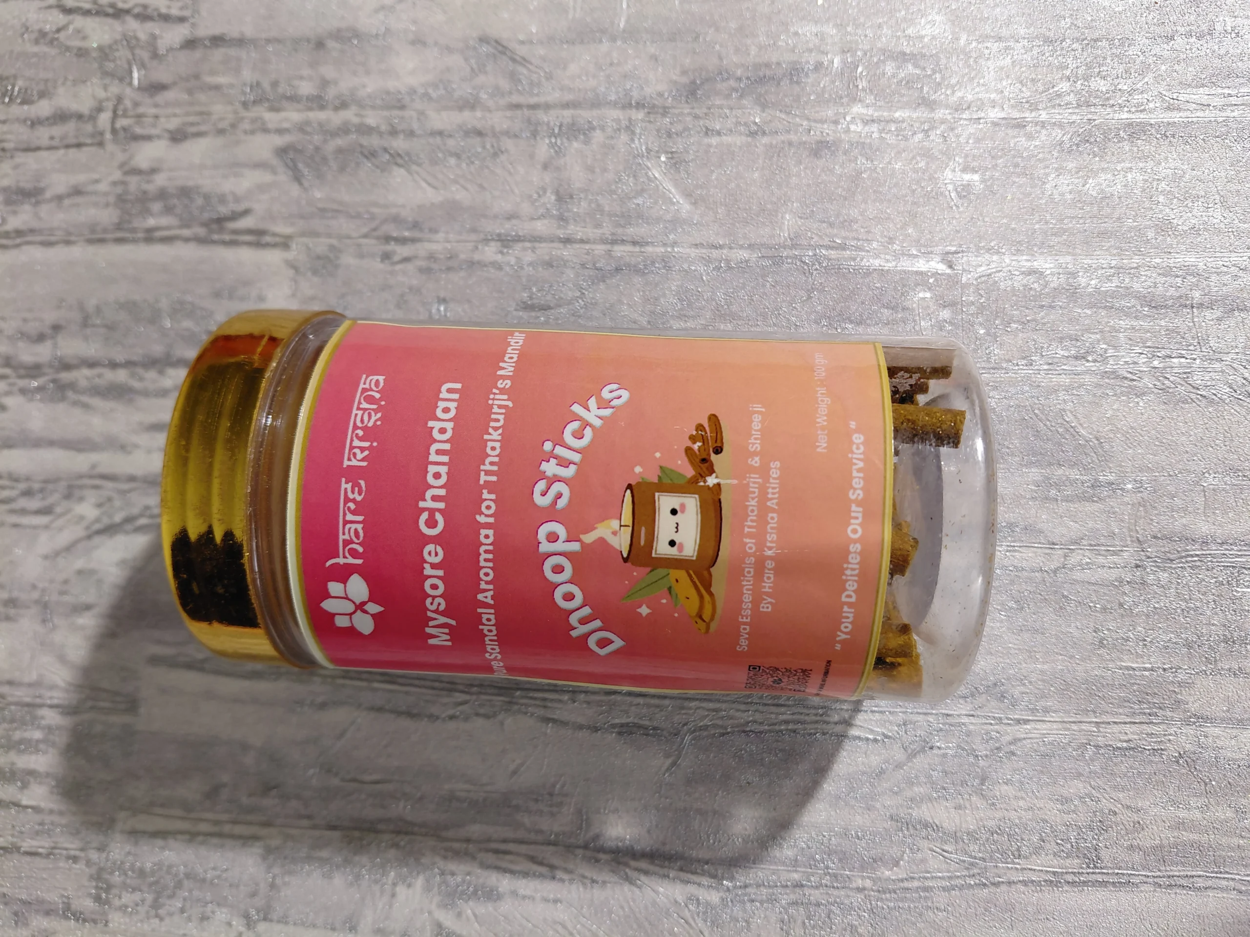 Hare Kṛṣṇa Attires Premium Dhoop Sticks angle 10