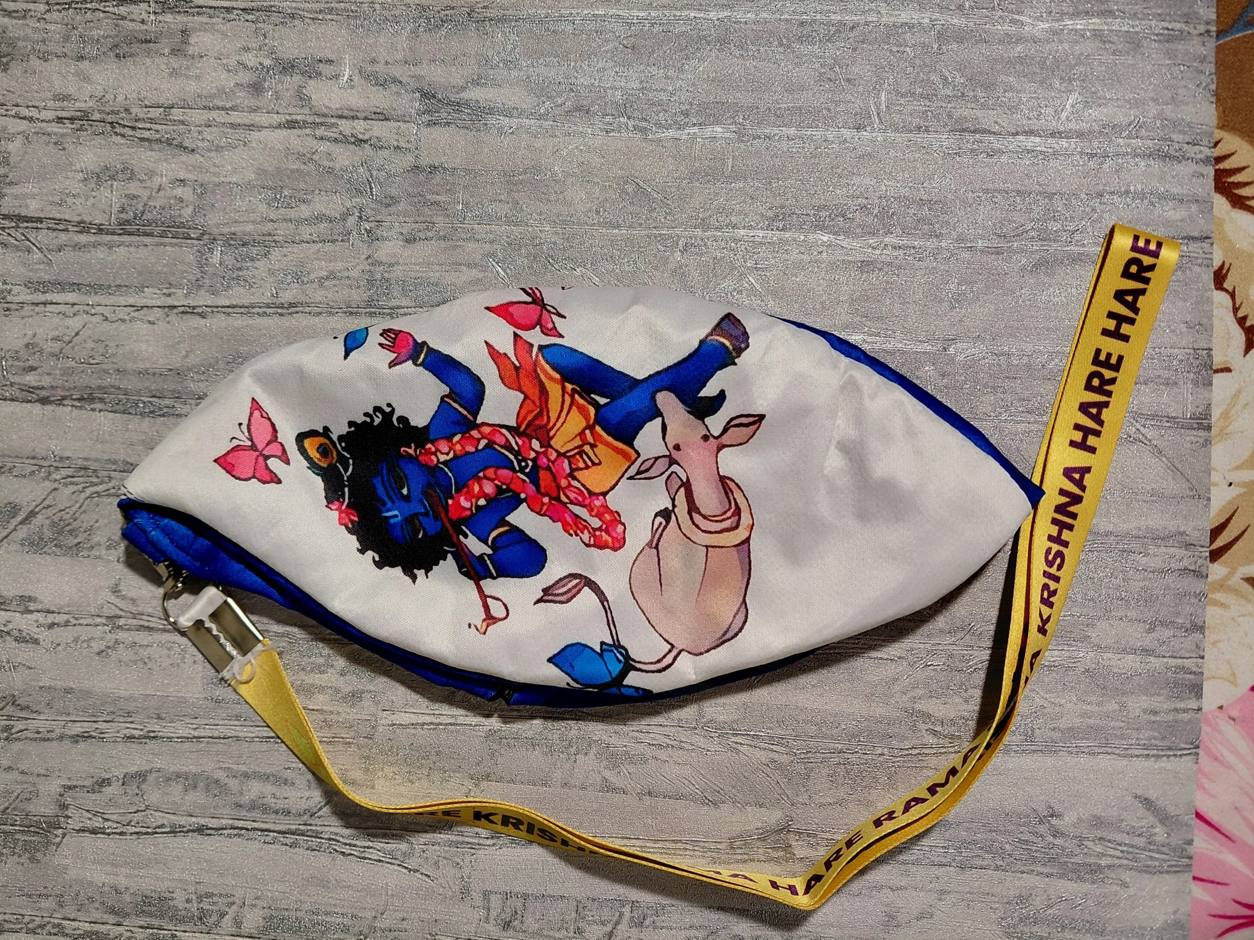 Nandalala Porcelain Japa / Chanting Bag angle 9