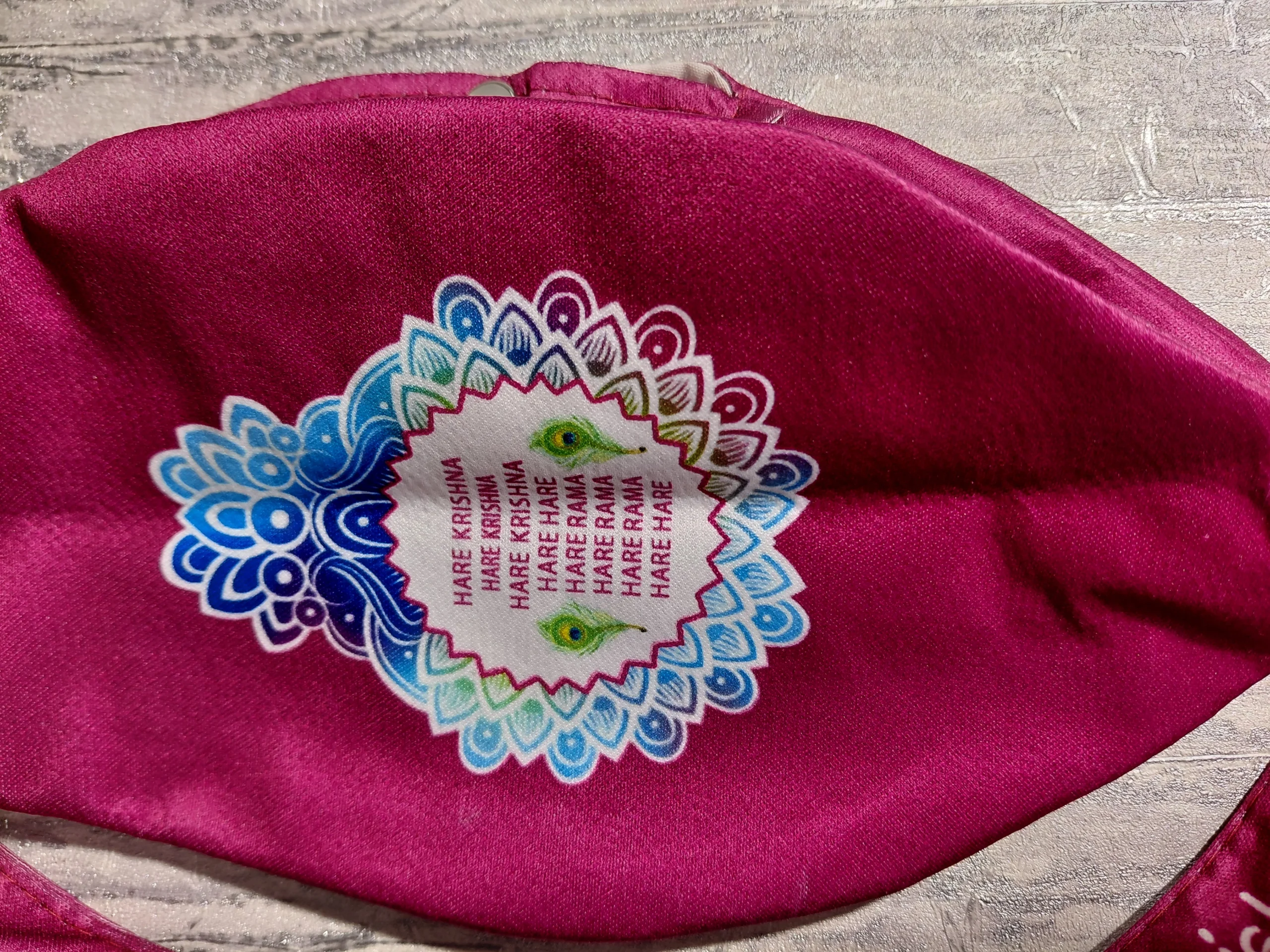 Radhika Amaranth Japa / Chanting Bag angle 14