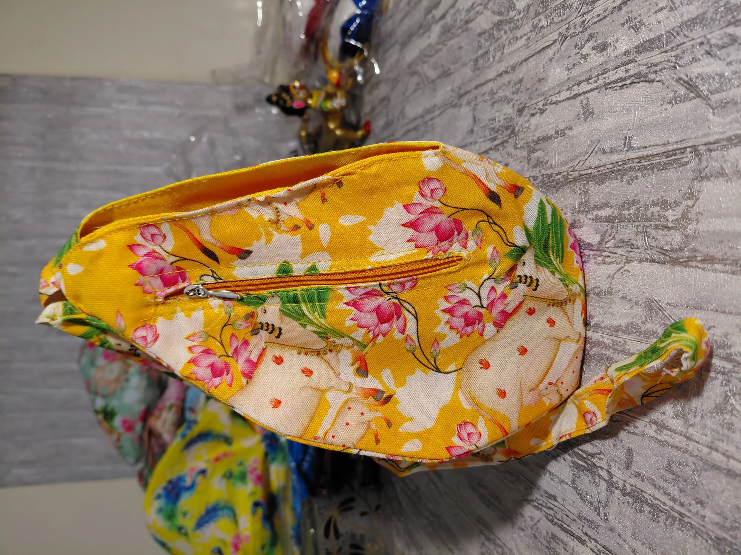 Surabhi Lotus Japa / Chanting Bag angle 3